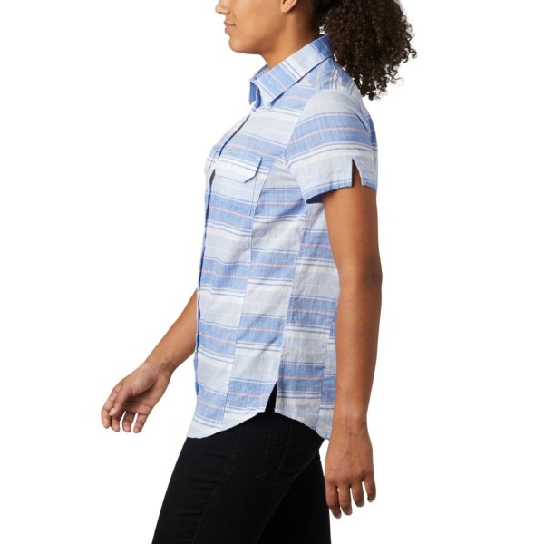 Kosele Columbia Cape Alava Kratke Sleeve Damske Modre | SK-SRQ-840713